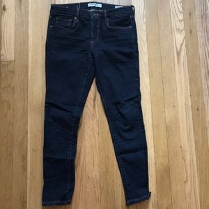 Banana republic dark skinny jeans